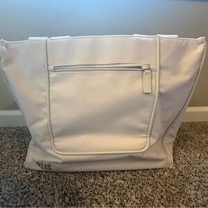 BEIS Cream Travel Tote Bag